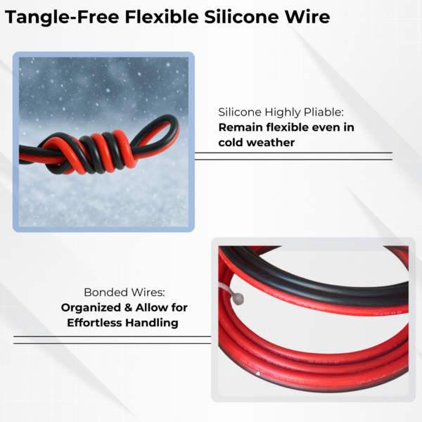 10AWG XT90 Female to Solar Cable - Image 5