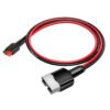 Powerpole to SB50 Connector Cable 10AWG