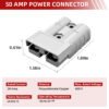 Powerpole to SB50 Connector Cable 10AWG - Image 4