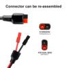 Powerpole to SB50 Connector Cable 10AWG - Image 2